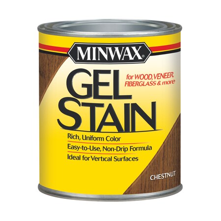 Minwax Stain Gel Chestnut Qt 66010000